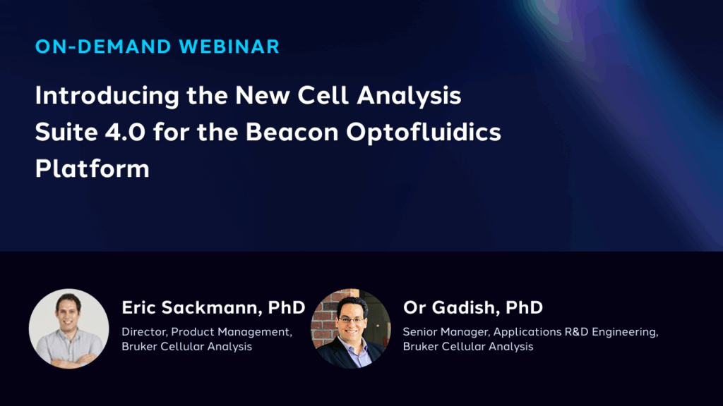 Introducing the New Cell Analysis Suite 4.0 for the Beacon Optofluidics Platform