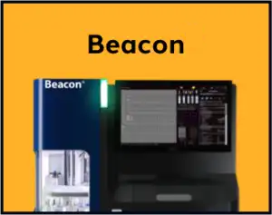Beacon optofluidic system